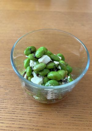 枝豆とクリチで美味すぎ!簡単副菜。-レシピのメイン写真