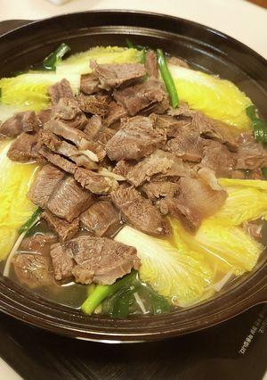 《韓国風》牛バラ肉のスユク寄せ鍋-レシピのメイン写真