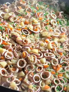 【学校給食】いかじゃが-レシピのメイン写真