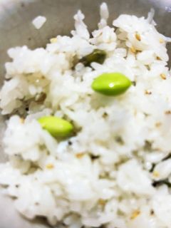 枝豆としらすの混ぜご飯-レシピのメイン写真