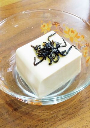 ◇塩こんぶとごま油の冷奴◇-レシピのメイン写真