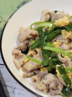 豚肉とニラの卵炒め-レシピのメイン写真