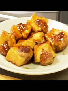 コロンと可愛い!厚揚げの肉サンド-レシピのメイン写真