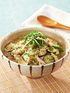冷や汁風ご飯-レシピのメイン写真