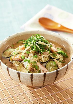 冷や汁風ご飯-レシピのメイン写真