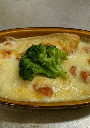 米粉と豆乳のホワイトソースで作るグラタン-レシピのメイン写真