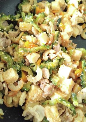 豆腐2種使うけどウマウマゴーヤチャンプル-レシピのメイン写真