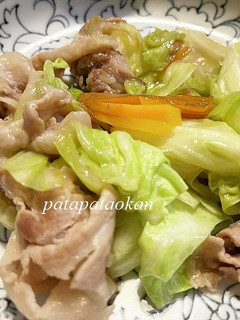 キャベツと豚肉のあんかけ-レシピのメイン写真