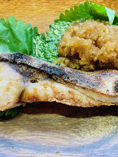 はまち切り身の塩焼き!!-レシピのメイン写真