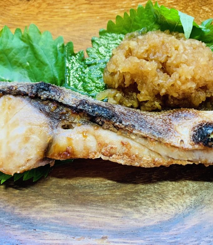 はまち切り身の塩焼き！！-レシピのメイン写真
