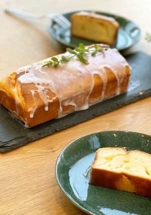 グルテンフリー・旬のスダチ香る米粉ケーキ-レシピのメイン写真
