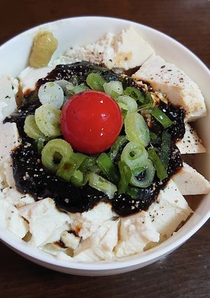 豆腐の小丼-レシピのメイン写真