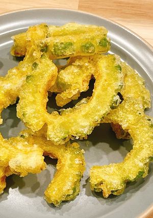 ゴーヤのフリット-レシピのメイン写真