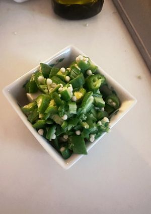 オクラ豆腐-レシピのメイン写真