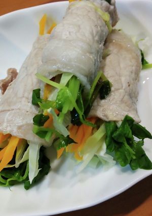 野菜の豚肉巻き-レシピのメイン写真