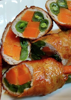 豚肉の野菜巻き-レシピのメイン写真