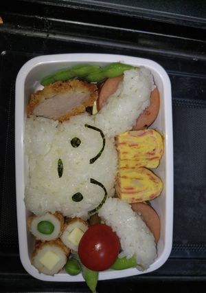 クレヨンしんちゃん シロ弁当-レシピのメイン写真