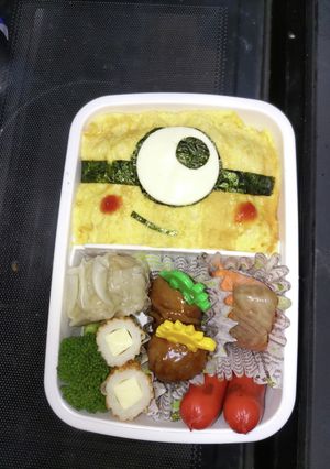 ミニヨン キャラ弁-レシピのメイン写真