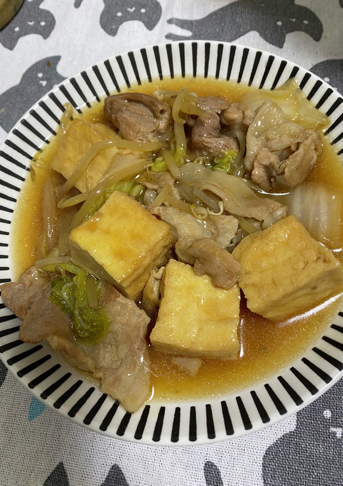 豚肉と厚揚げの甘辛煮-レシピのメイン写真