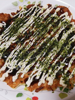 海老イカ豚玉お好み焼き-レシピのメイン写真