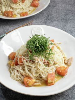 トマトとツナの冷たいそうめん-レシピのメイン写真