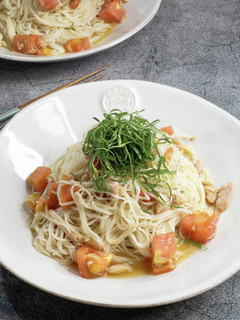 トマトとツナの冷たいそうめん-レシピのメイン写真
