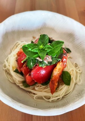 サバジルトマト素麺-レシピのメイン写真