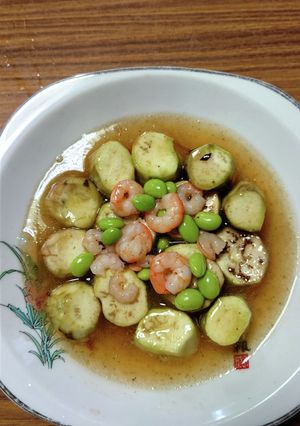 ヨウサマの減塩『農家の食事』茄子あんかけ-レシピのメイン写真