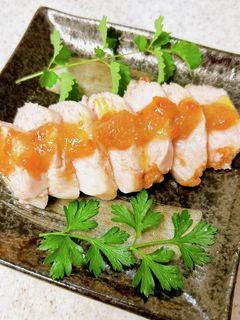低温調理器で鶏むね肉の梅マリネ-レシピのメイン写真
