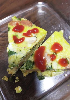 ホットクック　オムレツ-レシピのメイン写真
