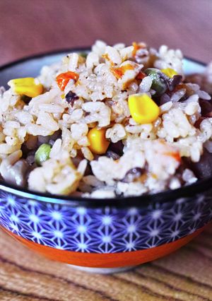 ちまき風炊き込みご飯-レシピのメイン写真