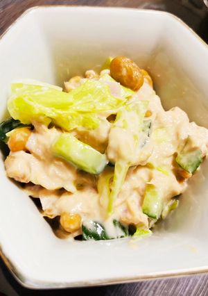 納豆サラダ-レシピのメイン写真