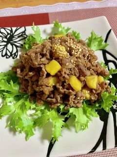 牛肉とたくあんの炒めもの♪-レシピのメイン写真