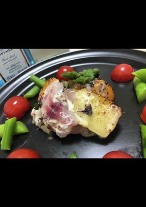 焼きみかん、鯵とチーズのカルパッチョ-レシピのメイン写真