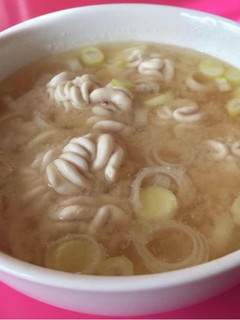 鱈の白子【タチ】の味噌汁-レシピのメイン写真