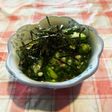 【夏の朝に】オクラの梅ペースト和え