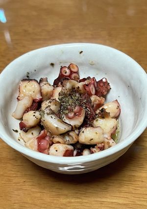 たこのガーリック炒め-レシピのメイン写真