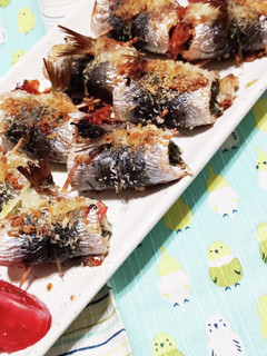 いわしのパン粉焼☆inトマト大葉チーズ-レシピのメイン写真