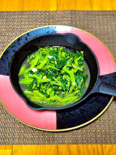 美味しい空芯菜のニンニク炒め 簡単おかず-レシピのメイン写真