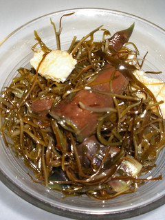 なすときざみ昆布の煮物-レシピのメイン写真