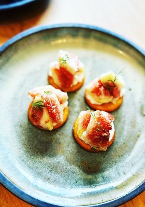旬を美味しく♪いちじくのカナッペ-レシピのメイン写真