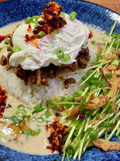 豆乳ごまダレ坦々ご飯-レシピのメイン写真
