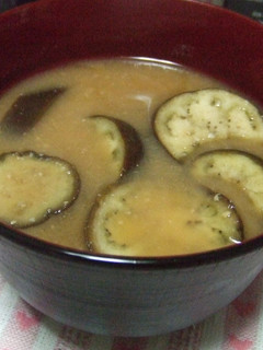なすのお味噌汁.*゜-レシピのメイン写真
