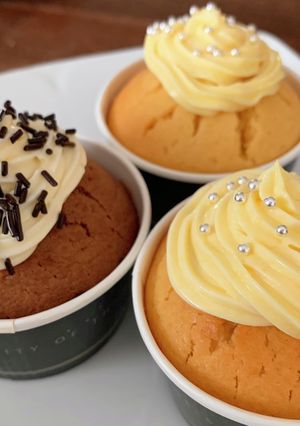 バタークリームカップケーキ-レシピのメイン写真