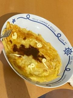 お好み焼き風チーズ焼き-レシピのメイン写真