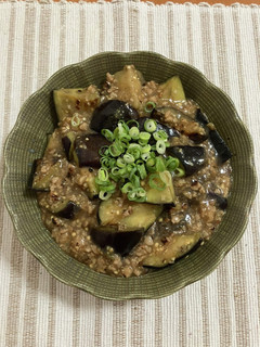 なすの肉味噌あんかけ-レシピのメイン写真