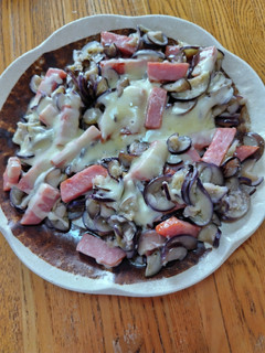 ナスとハムのチーズ焼き-レシピのメイン写真