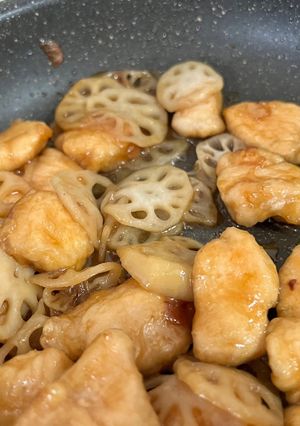 チキンチキンれんこん-レシピのメイン写真