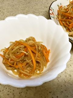 糸こんにゃくの中華風炒め-レシピのメイン写真
