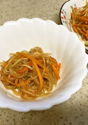 糸こんにゃくの中華風炒め-レシピのメイン写真
